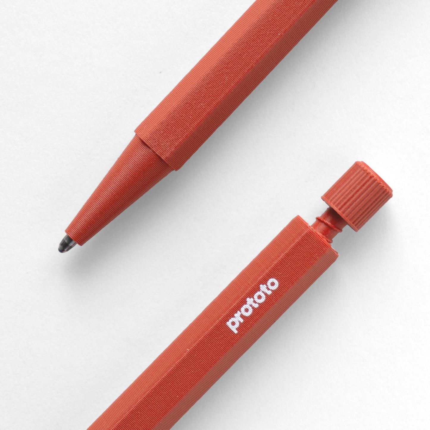 Zero Waste Kugelschreiber No.2 in Terracotta