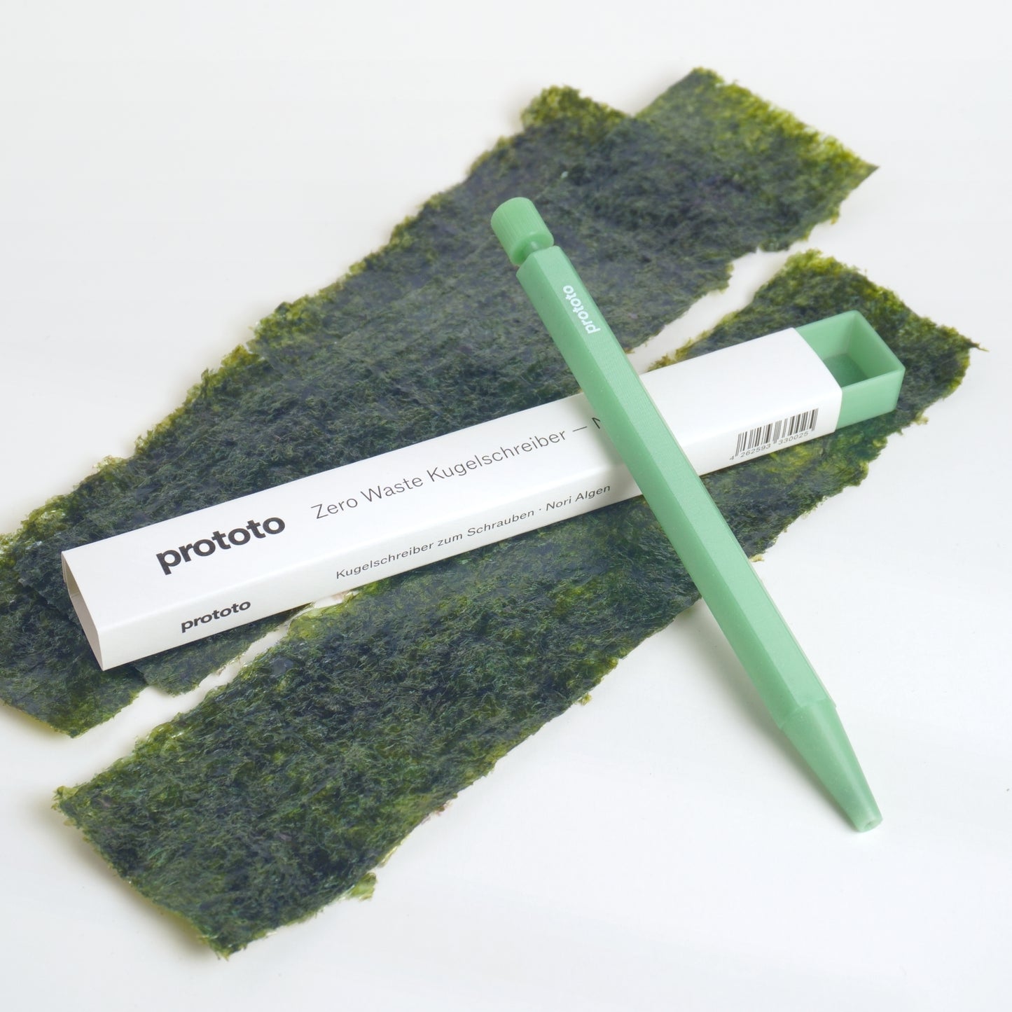 Zero Waste Kugelschreiber mit Nori Algen