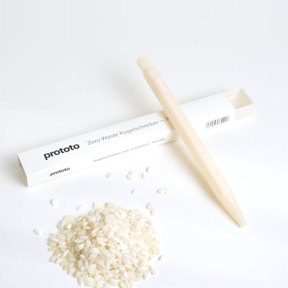 Zero Waste Kugelschreiber mit Risotto