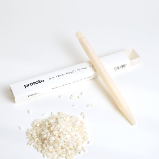 Zero Waste Kugelschreiber mit Risotto